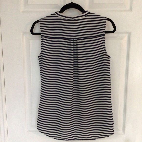 CYNTHIA ROWLEY striped blouse - Picture 4 of 5